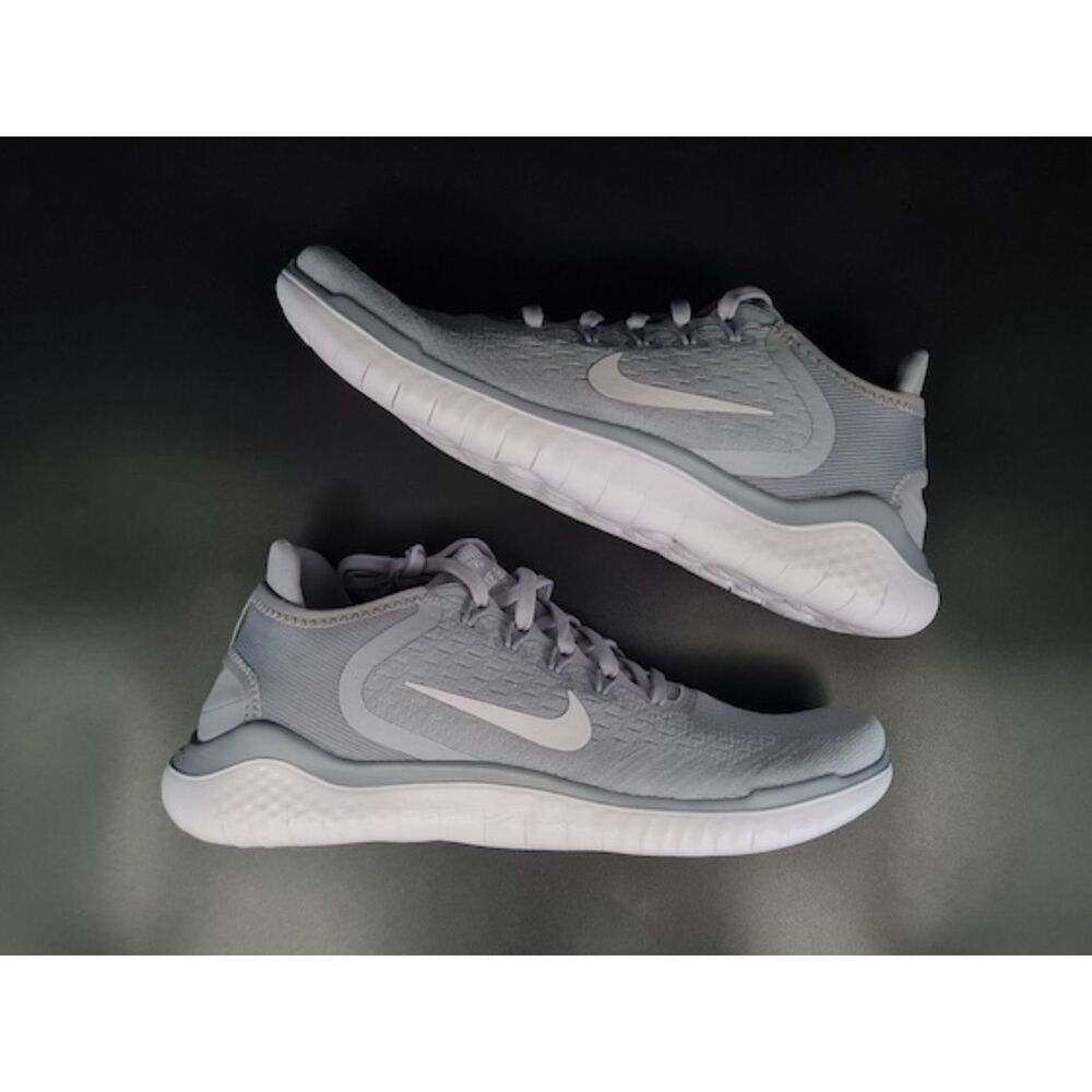 Nike Free RN 2018 Wolf Grey. SIZE 8 - 942836-003
